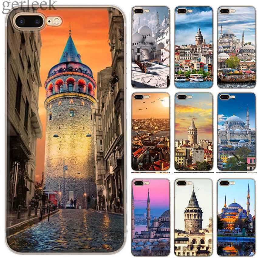 Kılıf Telefon Kapak Türkiye Istanbul Sceneary Bina Iphone 5 5 S Se 6 6 S 7 8 Artı X Xr Xs Max Kılıfları Yarım Sarılmış Kılıf Aliexpress