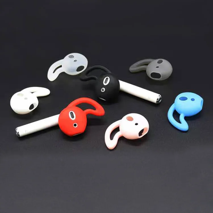 

Fone de Ouvido Earphone Case Earbuds Cover for Apple iPhone X 8 7 Airpods 6 Plus 5 SE Earpods Eartip Ear Wings Hook Cap Earhook