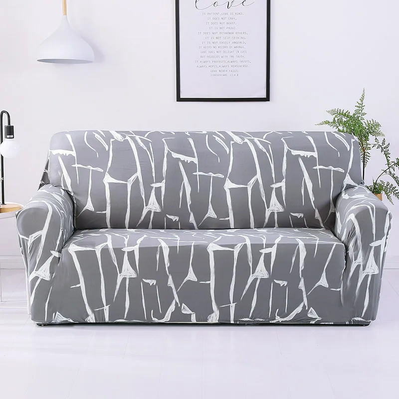 Sofa-slipcover плотная обертка все включено скольжению секционный эластичный Полный угловой диван крышка l-образный диван 1/2/3/4 местный 1 шт