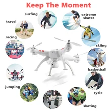Free Shipping X16 RC Helicopter Brushless Motor 2.4G 4CH 6Axis FPV Quadcopter RTF Automatic Return 360 Degree Flip Drone