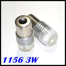 Белый 1156 светодиодный ba15s 3 Вт супер яркий светодиодный светильник автомобильный сигнальный светильник запасной светильник стоп-сигнал быстрая