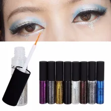 Новинка горячая Распродажа Татуировка блестящая пудра Водостойкая Подводка для глаз 8 долговечные цвета делимитация косметика для глаз инструменты очаровательный Макияж