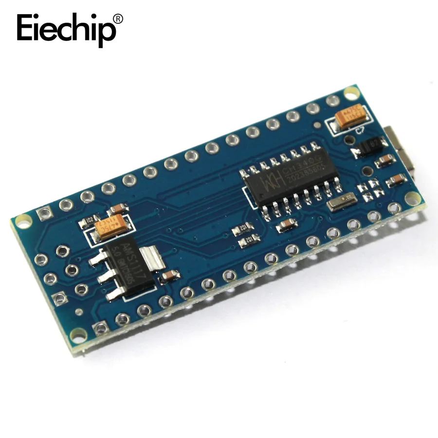 ATMEGA328P CH340 USB драйвер нано 3,0 контроллер совместимый для arduino нано электрон diy комплект(без кабеля) с Загрузчиком