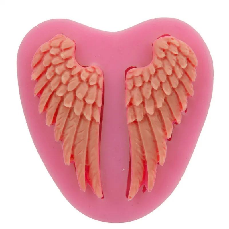 Angel Wings Silicone Mold Cake Decoration Tools Silicone Forms Fondant Soap Chocolate Ice Cubes