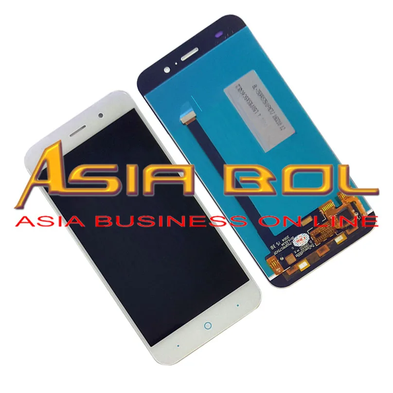 New Touch Screen Glass Lens+LCD Display Assembly For Blade D6 V6 X7 White | Мобильные телефоны и аксессуары