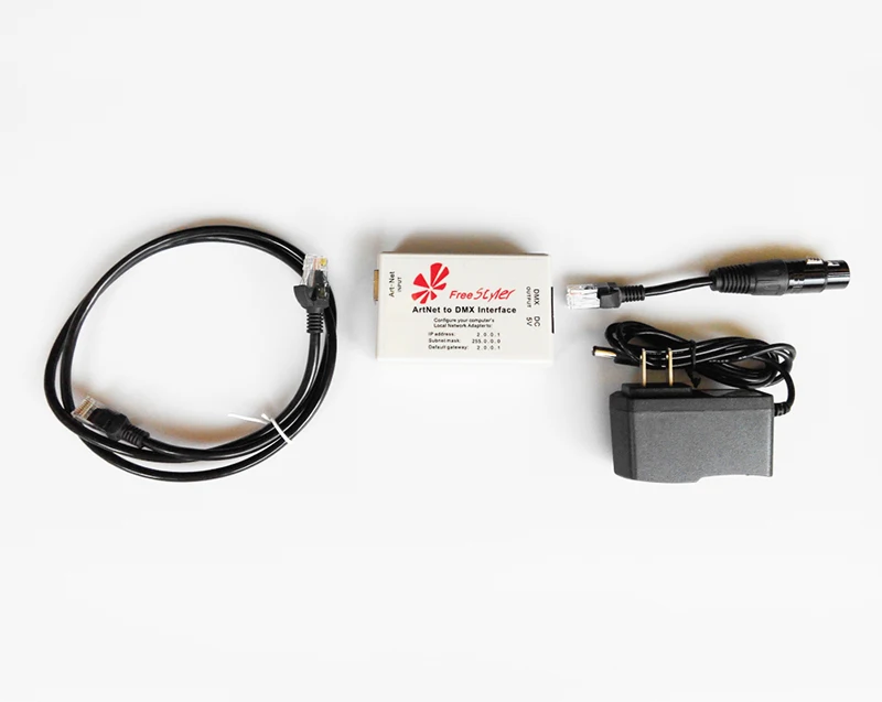 

Art-Net ArtNet to DMX Interface/Controller FreeStyler no need to install driver Art-Net node Art-net gateway Y