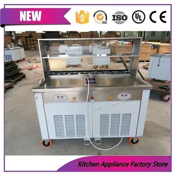 

KN-S2+11 fried ice cream roll machine with R410A refrigerant