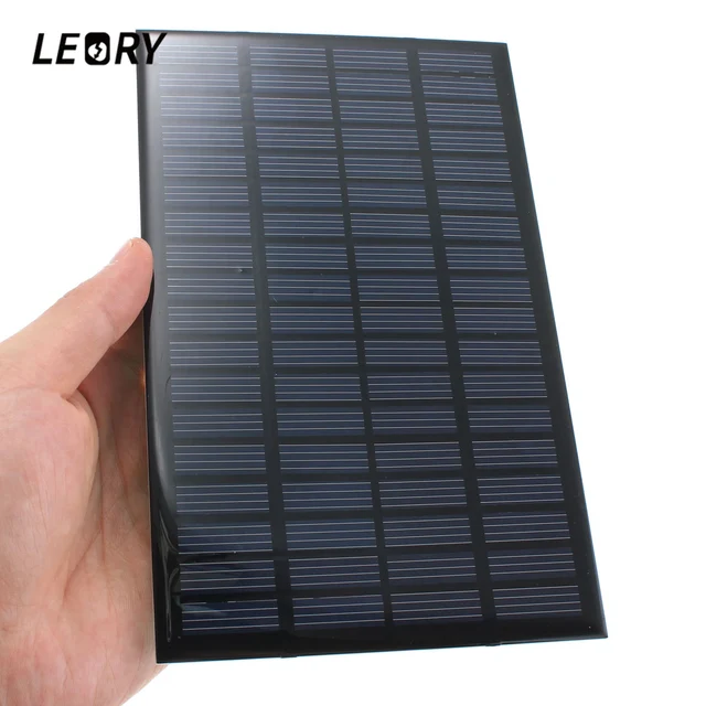 18V 2,5 W Hohe qualität universal Polykristalline Gespeichert Energie Power Solar Panel Modul System Solar Zellen Ladegerät 19,4x12x0,3 cm