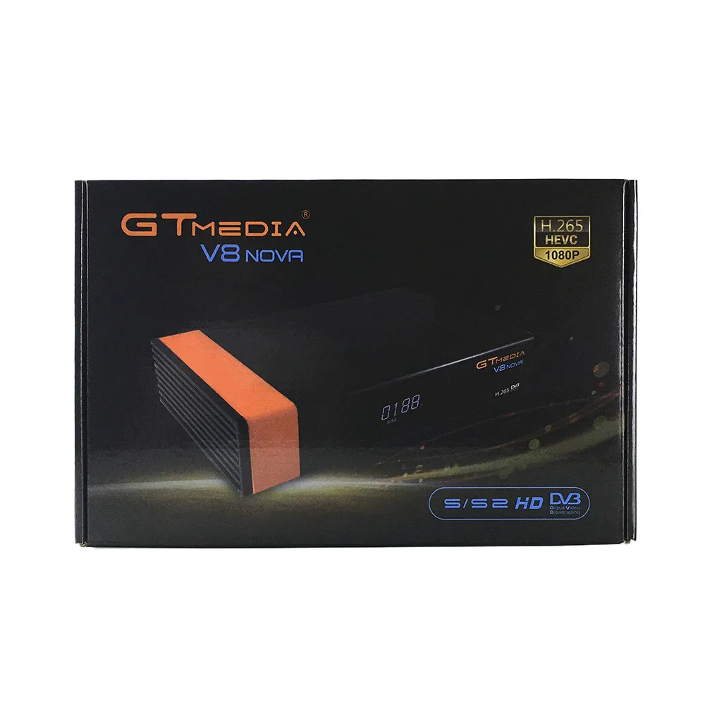 

2019 Receptor Gtmedia V8 Nova built-in WIFI power by freesat v8 super DVB-S2 1 Year Cccam Cline for TV Box Same as V9 Super #SYS