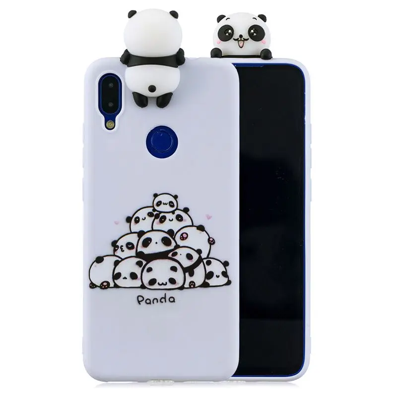 Funda Xiao mi Red mi Note 7 Pro Чехол 3D Kawaii силиконовый чехол для Etui Xiao mi Red mi Note 5 6 7 Pro Xio mi a2 lite чехол для телефона