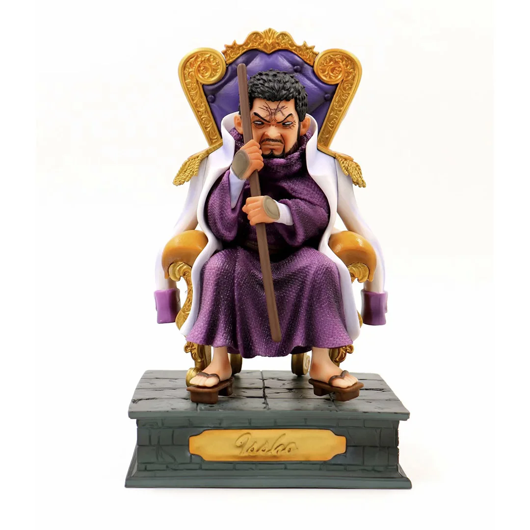 

Anime One Piece Navy Headquarters Senior General Issho Wisteria Tiger Sitting Ver. PVC Fujitora Action Figure