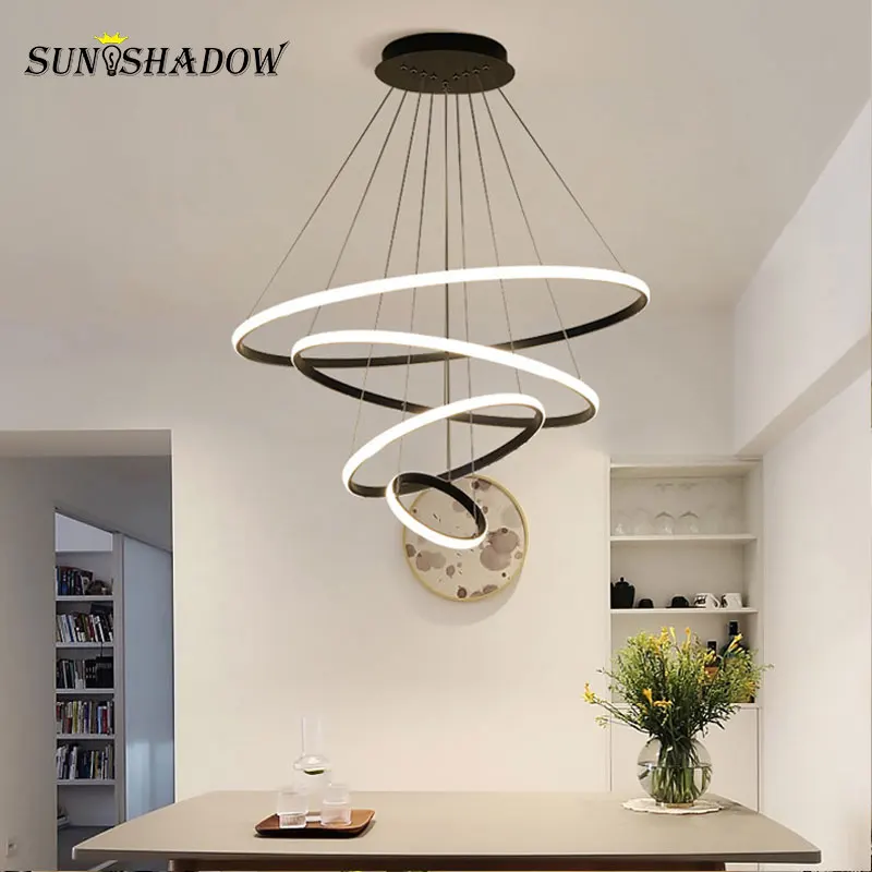 Горячая продажа современная светодиодная Люстра для гостиной столовой кухни