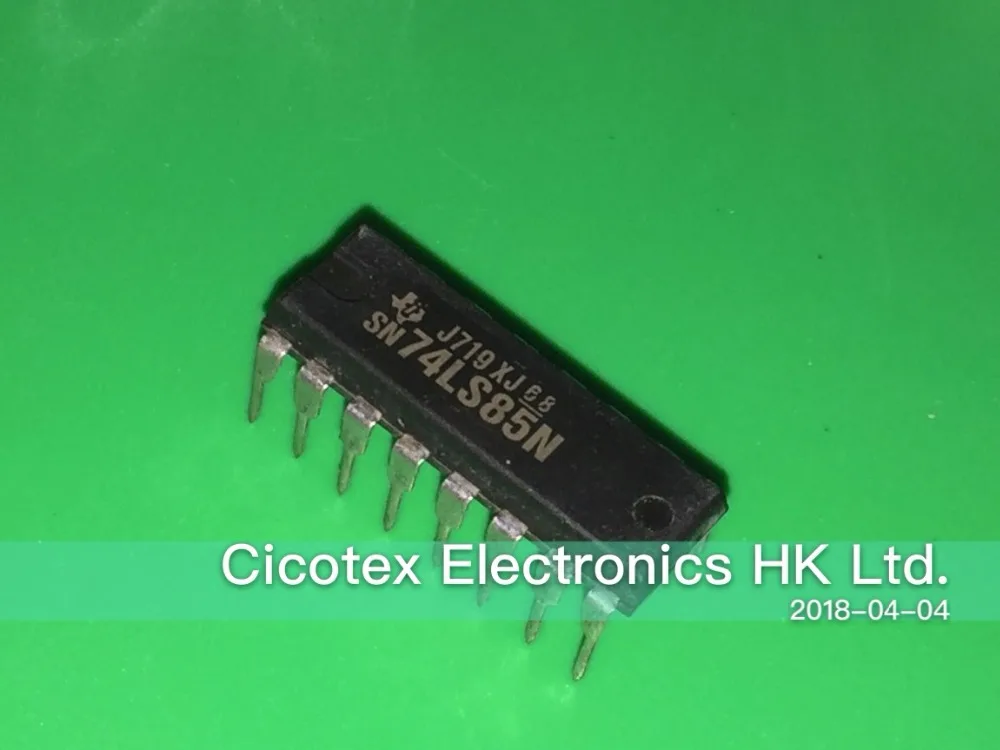 10 шт./лот SN74LS85N DIP-16 IC компаратор магнитудой 4B 16DIP 74LS85N | Электронные компоненты и