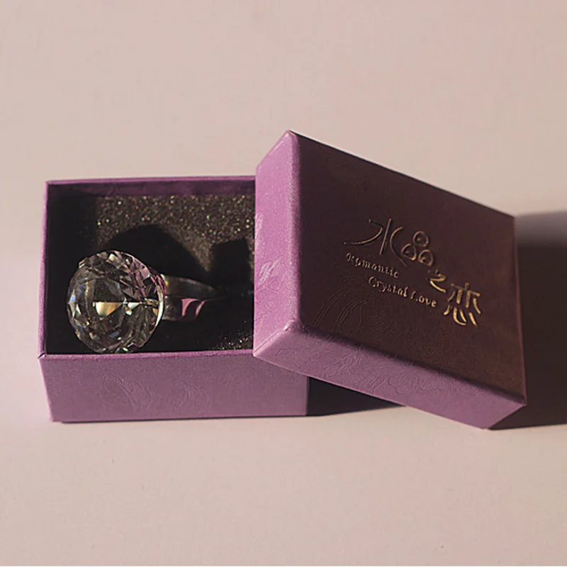 WR большой алмаз Творческий Кристалл Подарок для свадьбы Опора День Святого Валентина подарить подруге подарок на день рождения пользу сюрприз