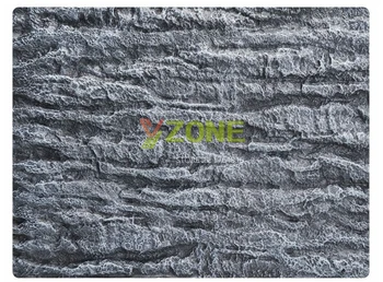 

2 PCS 60x45cm Foam Wave Rock Style 3D Aquarium Background Board Rock for Fish Reptile Tank