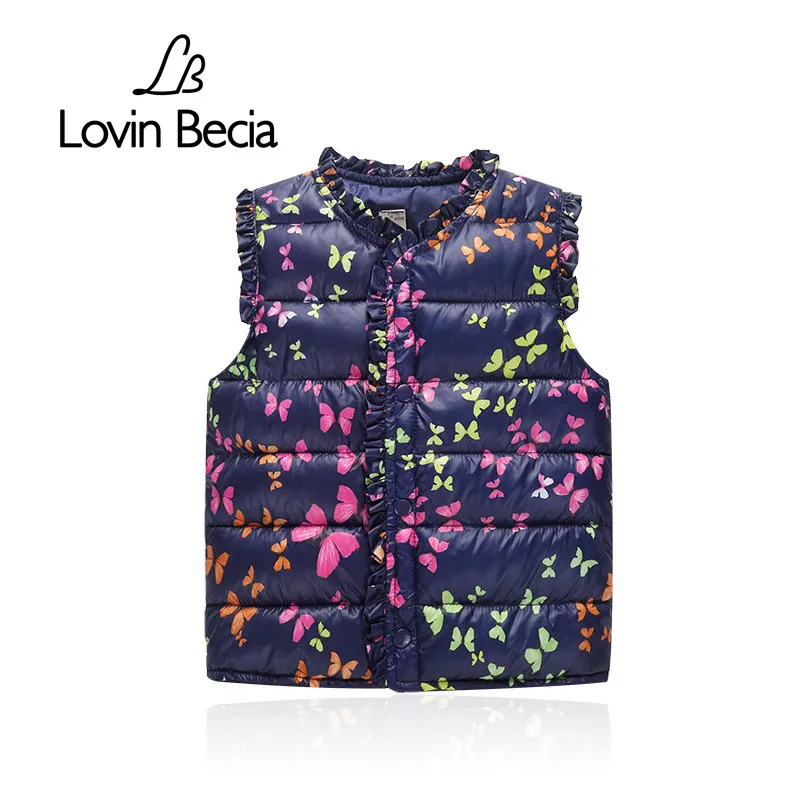 LovinBecia Winter Sweet Coats babys Girls Jackets down Cotton Warm