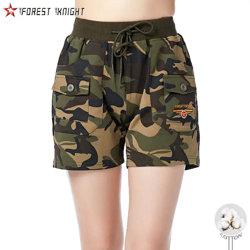 camo hot pants for womens