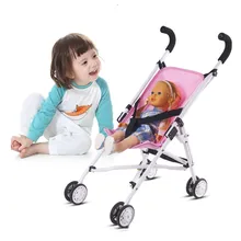 Лидер продаж 16 дюймов брода Reborn Baby Doll фоны для студийной фотографии классический стиль игрушечные лошадки для детей кукла коляска тележка