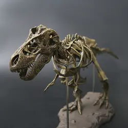 Большой 4D Tyrannosaurus Rex раскопки, набор для исследований, копать динозавра и собрать 4D Скелет древних животных, Fossil игрушки в форме черепа