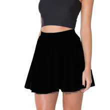 2016 New Fitness Black Milk Skort candy color Women’s Flounce Pure Color Tennis Skirt Cheerleading Skirt Sports Skirt BSQ27