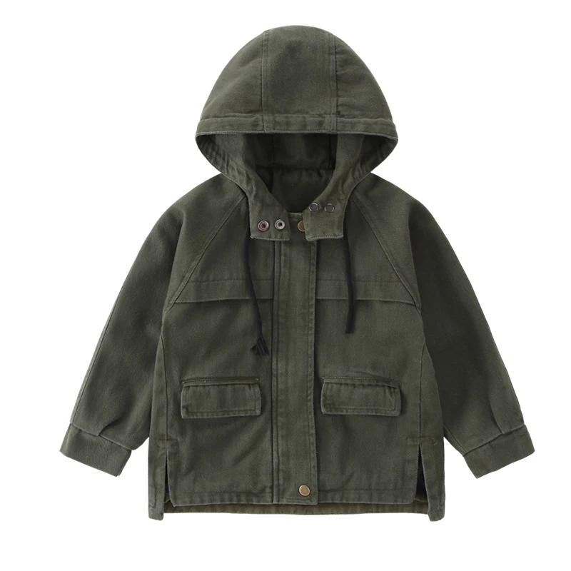 

Children Hooded Coats For Boys Jackets Spring Autumn Long Sleeve Outerwear Boys Clothing 2 4 6 8 10 12 Years Leisure Boy's Tops