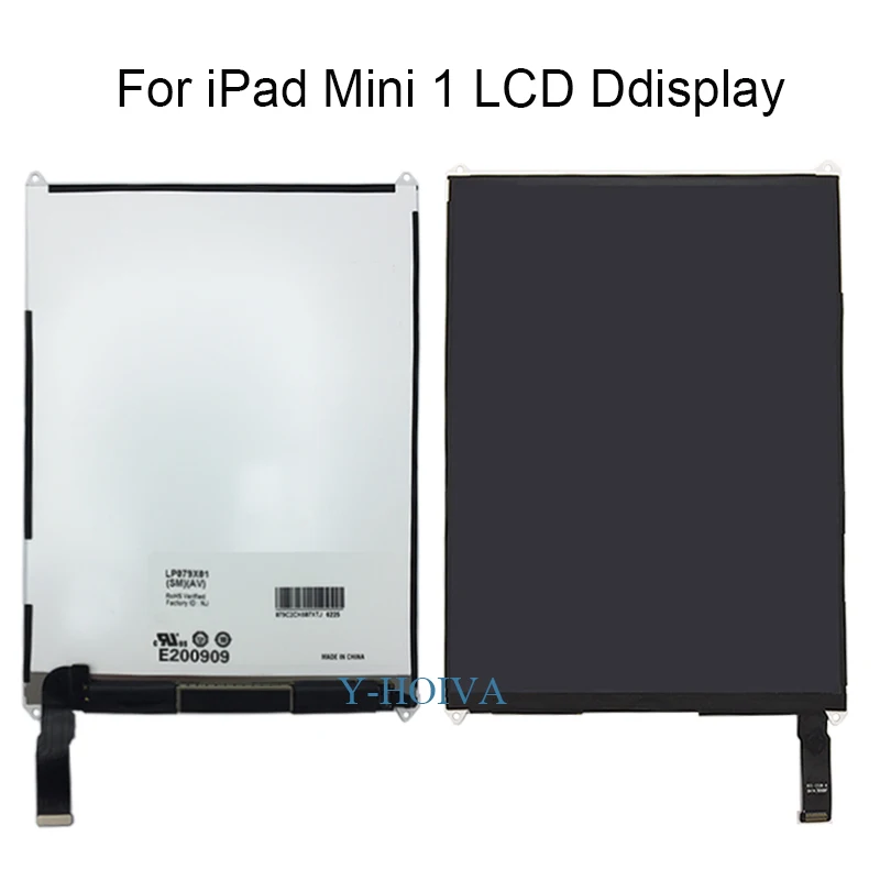 Y-HOIVA для iPad Mini 1 Замена ЖК-экрана 1st ЖК-дисплей A1455 A1454 A1432 Бесплатная доставка +