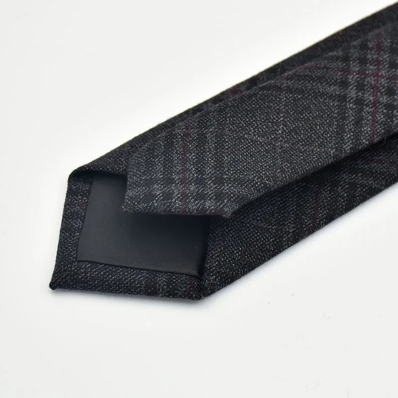  Mens Necktie Sets Fashion Solid Color Soft Cotton 6cm Tie+Handkerchief Set Suits Pocket Square Holi