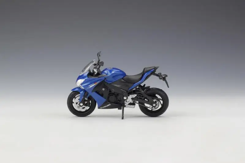 Welly 1:18 SUZUKI GSX-S1000F мотоцикл велосипед Модель игрушки в коробке