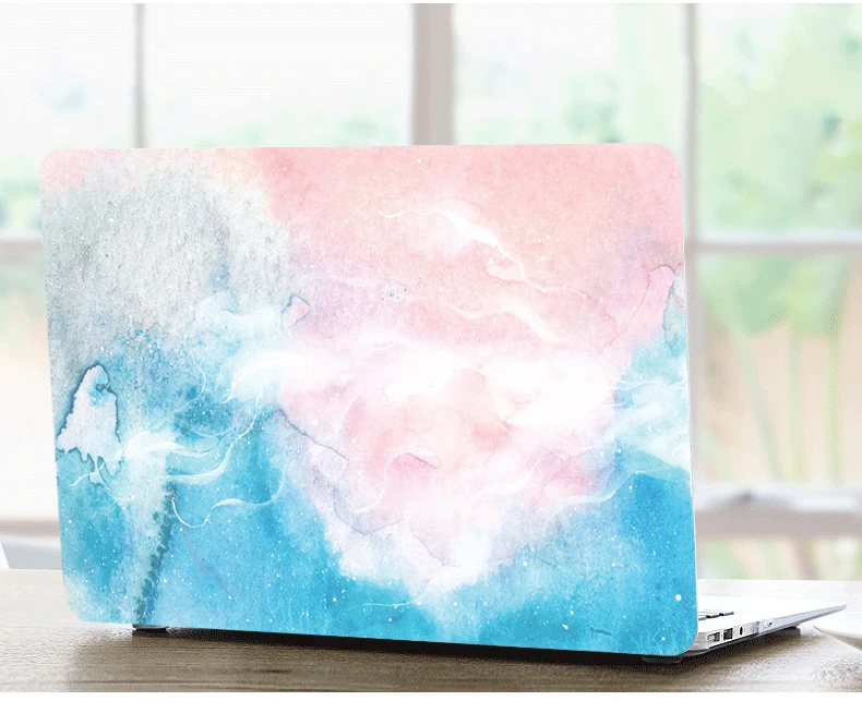 Marble Pattern Protective Matte Hard Shell Case Keyboard Cover Skin Set For 11 12 13 15