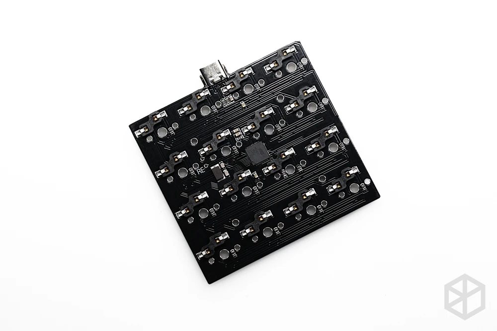 Teclado Mecânico Programável Personalizado Bm16 Placa Pcb Qmk Firmware com Interruptor Rgb Interruptor Led Choc 16 Chaves - Imagem 3