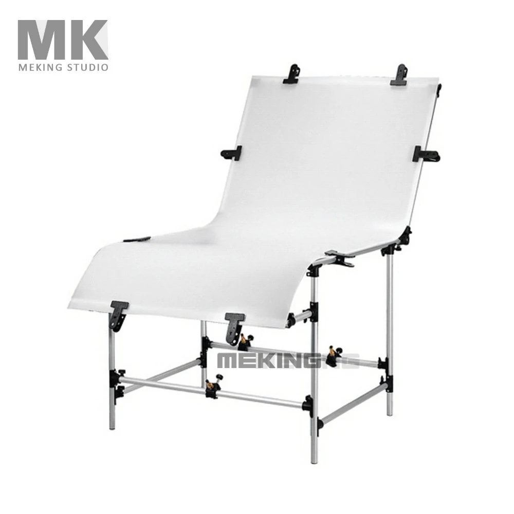 Meking Photographic Studio Photo Table Shooting Tables With Plexi Cover
