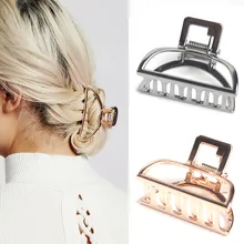 1 шт., женские Современные Стильные металлические шпильки, модные заколки для волос, заколки, инструменты для укладки волос, аксессуары, булочка, размер S