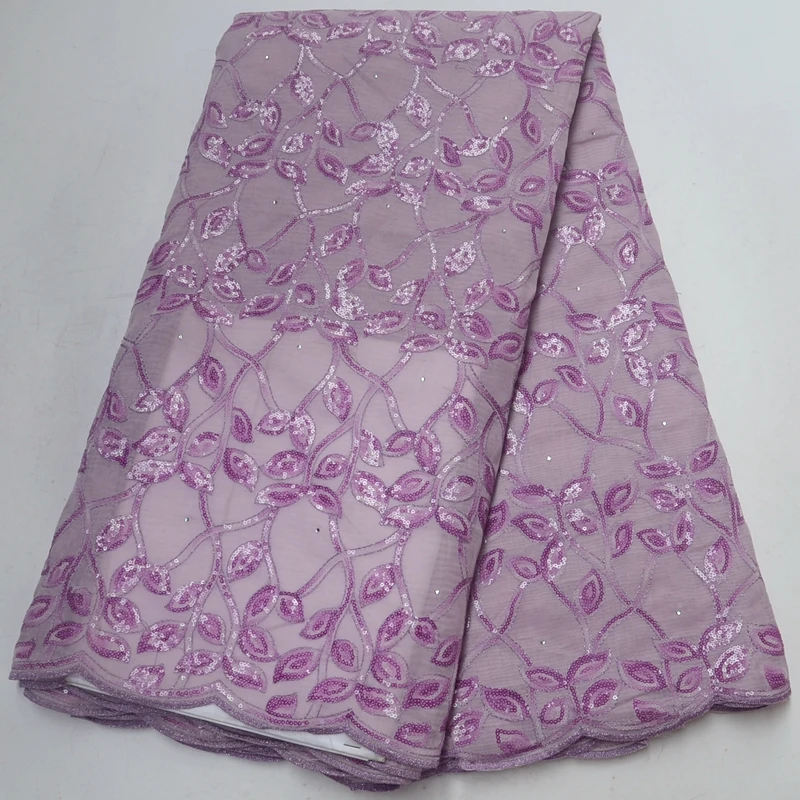 

Hot sell! African organ lace fabric high quality lace with sequins, Nigerian organ lace fabric