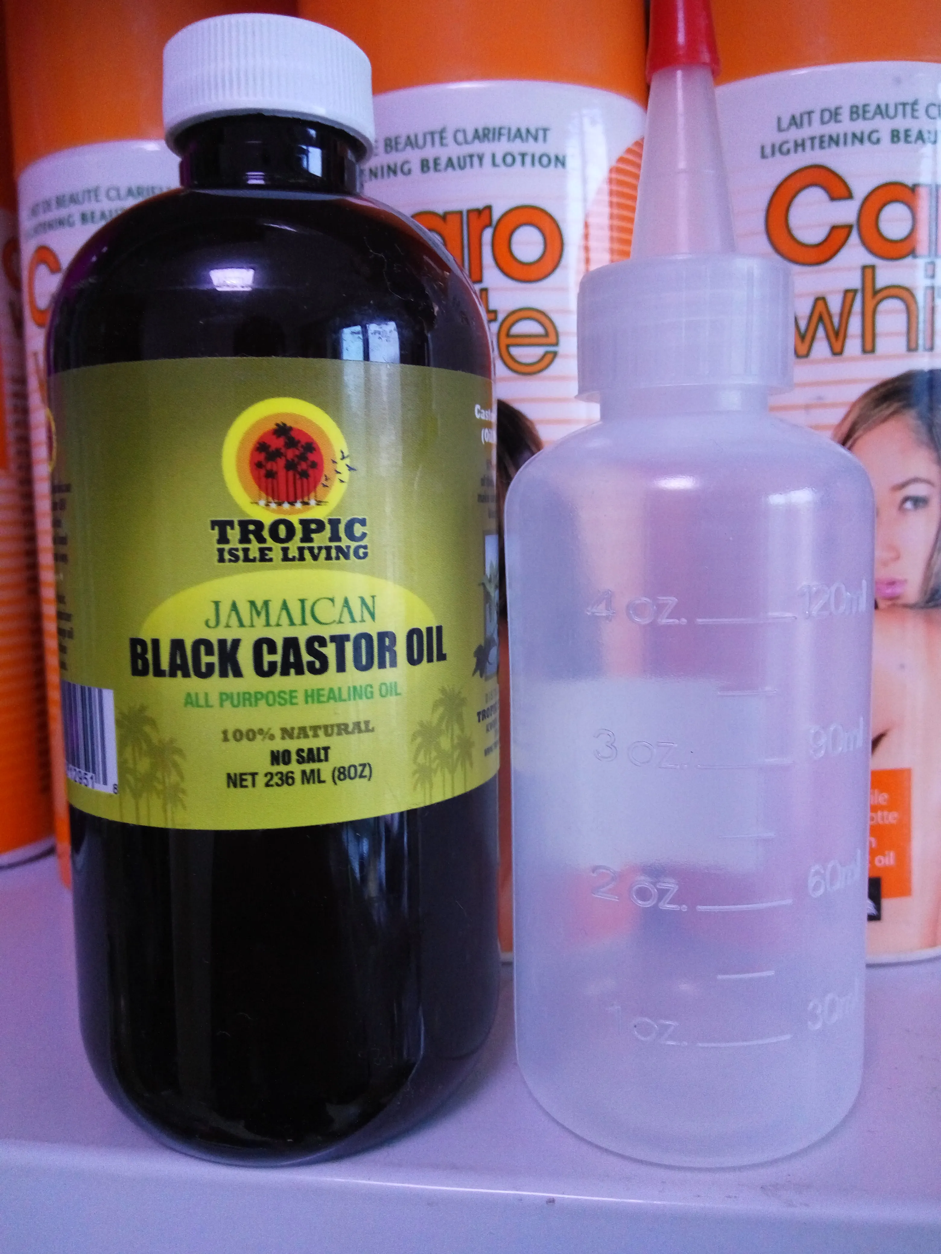 Ямайский черный касторовое масло для роста волос 8 унций(бесплатную бутылку