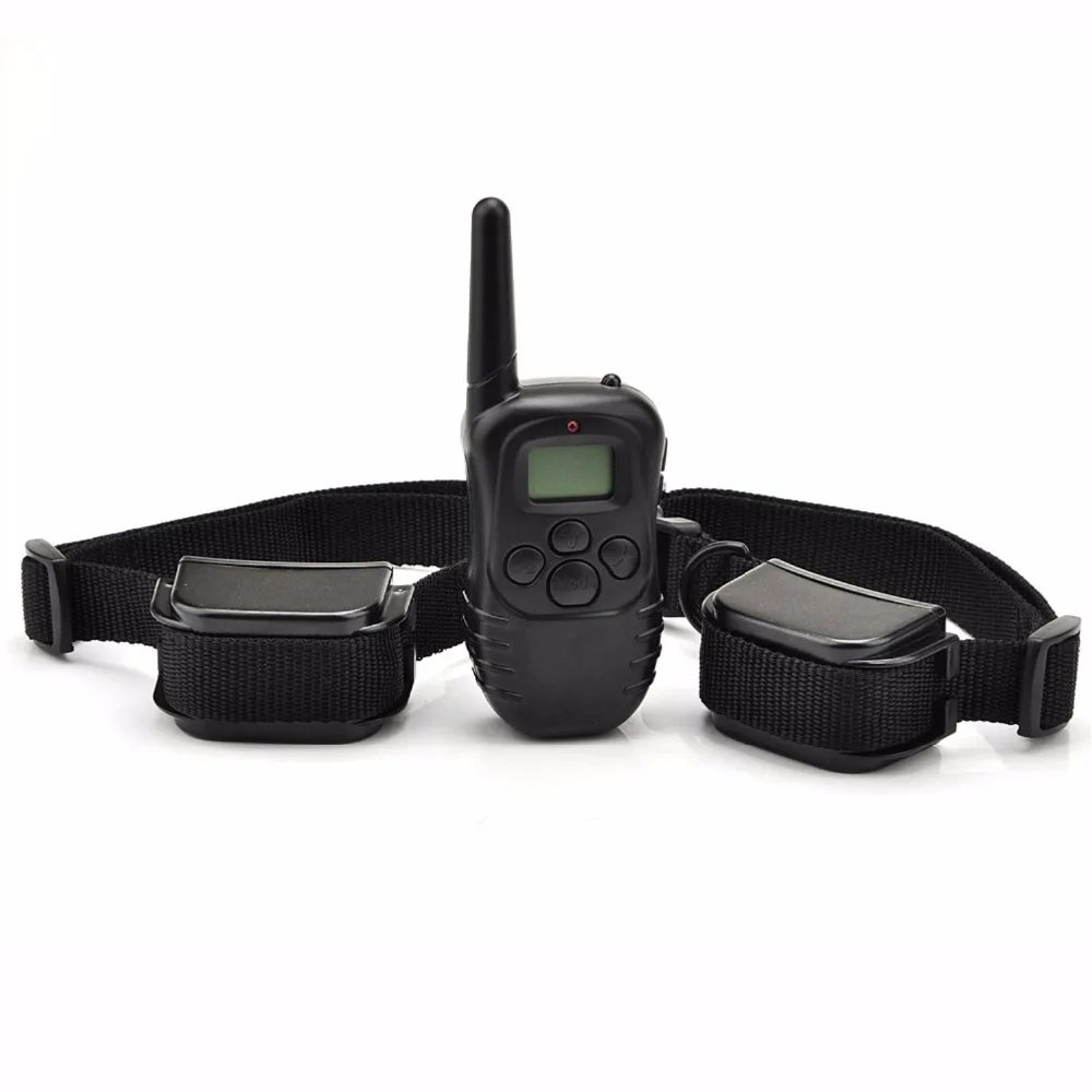 

Newest High Quality 300M Rechargeable And Waterproof Shock Vibra Remote Control LCD Electric Pet Dog Training Collar