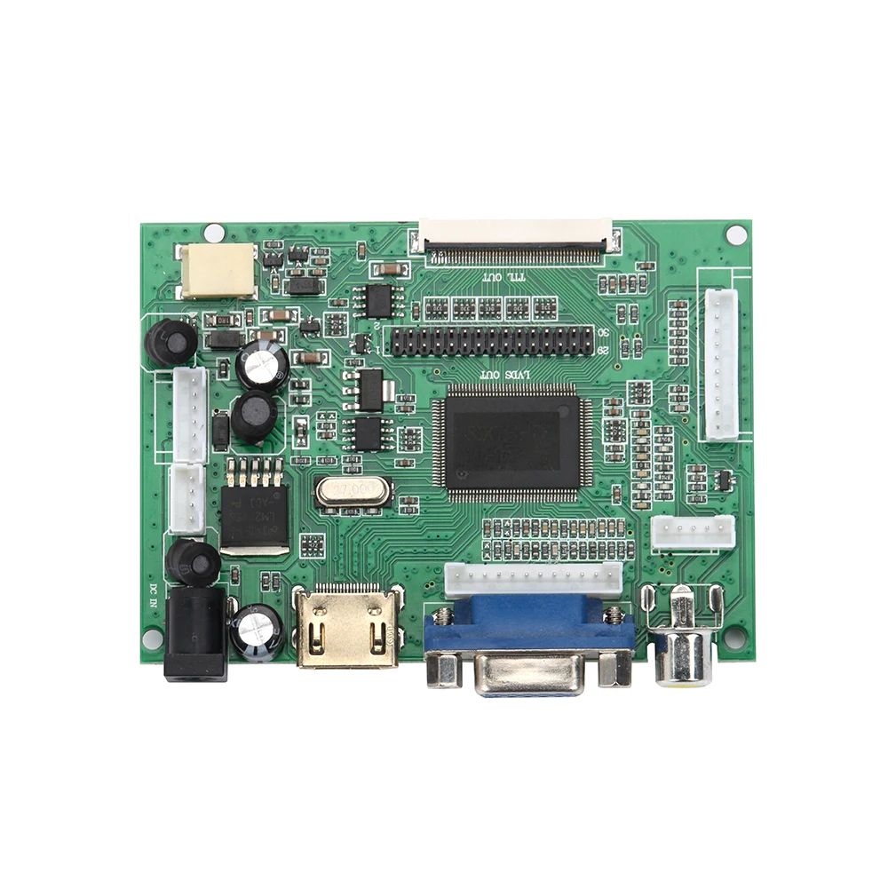 7-дюймовый Raspberry Pi 3 Модель B + ЖК-дисплей TFT Дисплей 1024*600 50pin Экран + диск Совета HDMI VGA + пульт Управление для Raspberry Pi 3