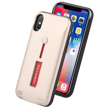 

Battery Charger Cases for iPhone X XR XS 6 6s 7 8 Plus 4000/5000mAh Power Bank Case Slim External Pack Backup charger case