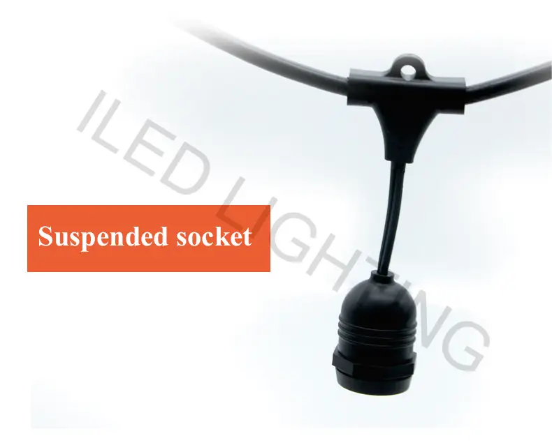 Suspended sockets