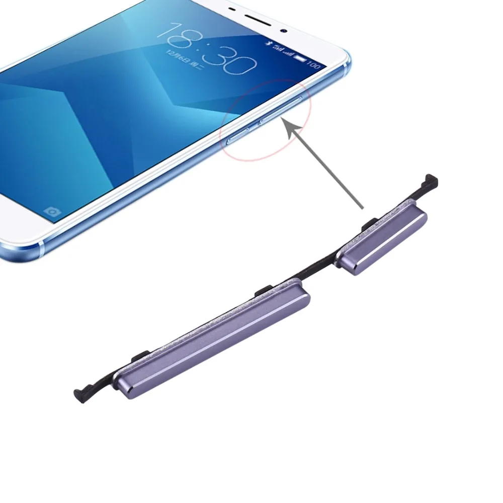 Замена N боковых клавиш для Meizu M5 Note|Шлейфы мобильных телефонов| |