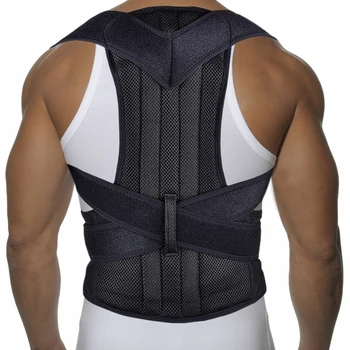 

2019 Humpback Correction Lumbar Support Bar Corrector Belt Adjustable Polyester Back Shoulder Posture Brace Corrector Corsets