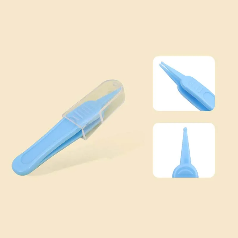 

Infant Ear Nose Forceps Clean Plastic Tweezers Ear Nose Clean Ears Dirty Baby Care Newborn Safety Safe Care Baby Safety Tweezers