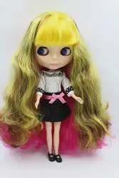 Blygirl кукла Модная девушка красивые волосы Blyth тело кукла Мода может изменить макияж Модная Кукла