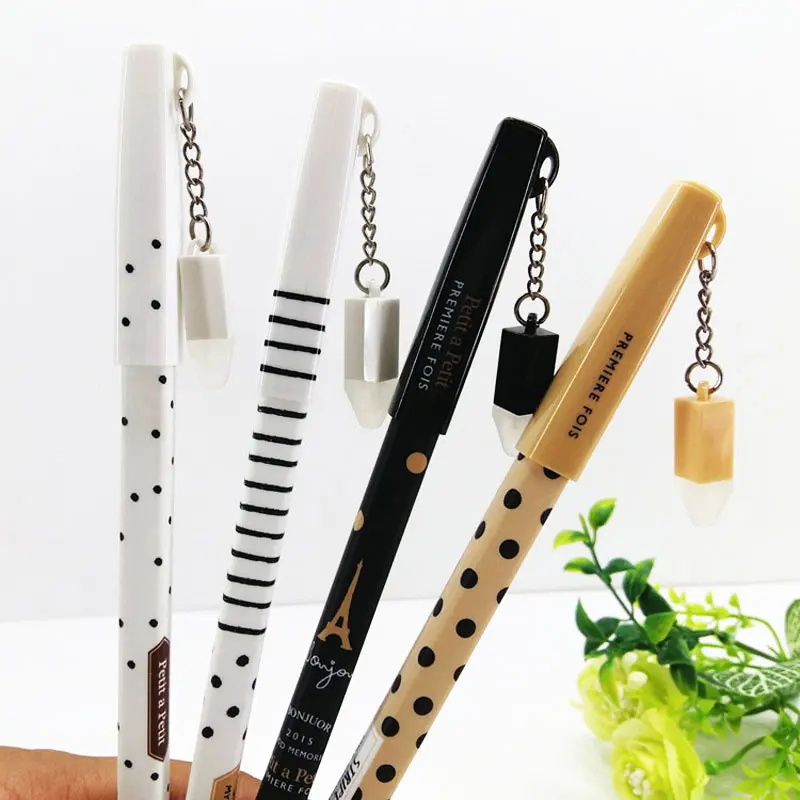 3 Pcs/set 0.5mm Blue Black Erasable Pens With Magic Gel Ink Pen Erasers Office School Stationery