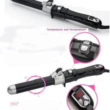 Профессиональная электрическая плойка для завивки волос, цифровые инструменты для завивки волос, палочка для завивки, керамические инструменты для укладки, lcd Curlin