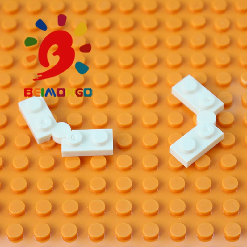 Бесплатная доставка! Строительные блоки Beimongo шарнирная пластина 1x2 50 шт.