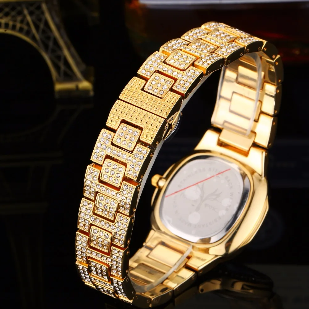 Часы Miss Fox Dress Watch от известного бренда женские золотые часы японские кварцевые Xcfs