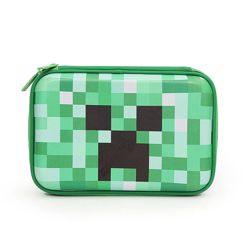

Pencil cases kawaii gifts for boy girl minecrft pen case PU cute pencil bags school supplies pink Unicorn pen box