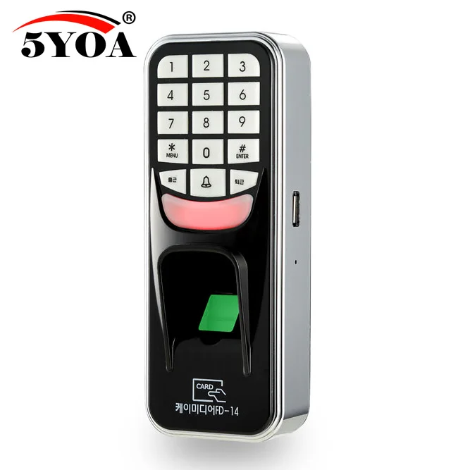 

Biometric Fingerprint Access Control Machine Digital Electric RFID Reader Scanner Sensor Code System For Door Lock