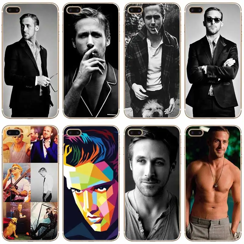 H225 Ryan Gosling Прозрачный Жесткий Тонкий чехол для Apple iPhone XR XS Max 4 4S 5 5S SE 5C 6 6S 7 8 X Plus |