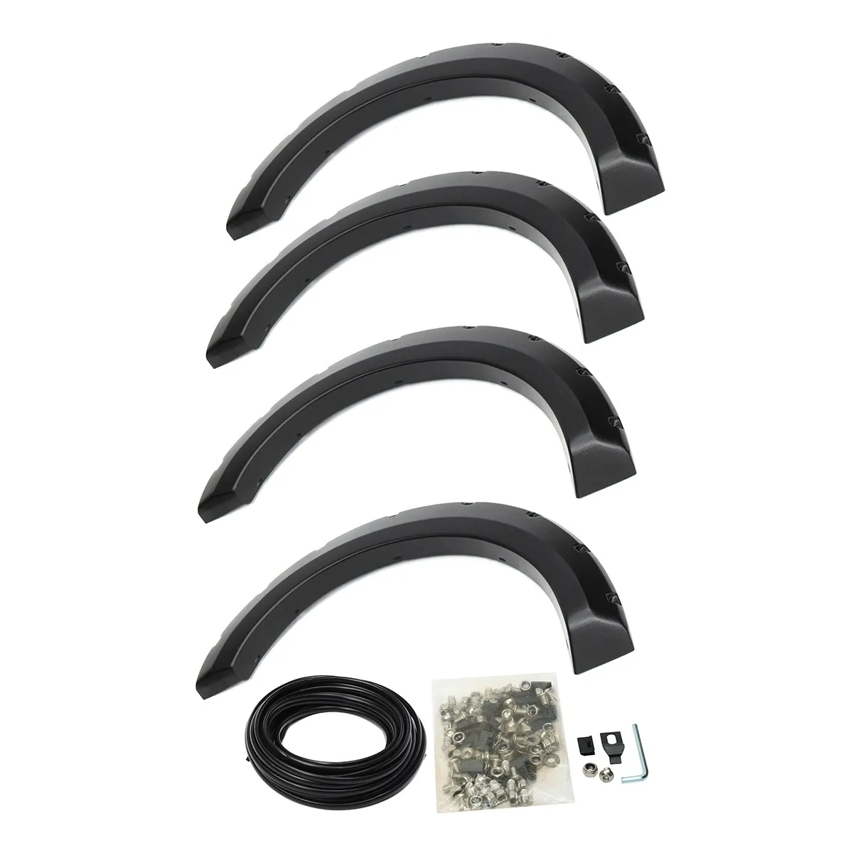 

4Pcs Car Rivet Style Side for Fender Wheel Flares For Ford F150 2004 2005 2006 2007 2008